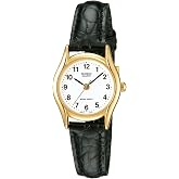 Casio Kadın yetişkin LTP-1094Q-7B1RDF Kol Saati Siyah Standart