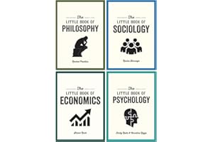 The Little Book of Philosophy, Sociology, Economics & Psychology 4 Books Collection Set