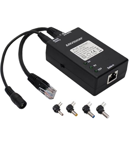 thumbnail image 2 of 12v Poe Injector Injector For IP Camera IPCamPower Gigabit POE To 12V DC Converter W/POE Pass Through Dc To Dc Converter Ipcp Ext2p 2 of 12