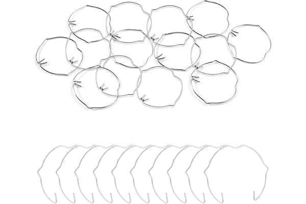 URHRHU 48 Pièces Anneaux de Fixation à Ressort de Lampe pour Spot GU10 MR16 Anneaux à Ressort de Retenu Anneau Clips pour Ampoule Halogène LED ou Spot Encastré Argenté