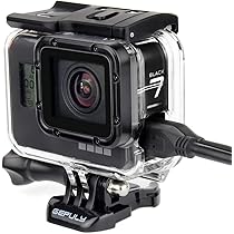 2 Pezzi Custodia Protettiva Per GoPro Hero 7/6/5 - Telaio Fisso Con Supporto Montaggio Rapido, Accessorio Action Cam - Foto 13