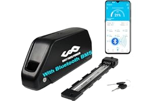 DICHOU 48V Ebike Battery with 40A Smart BMS with WiFi Module Bluetooth 24Ah Electric Bicycle Batteries for 100W-1500W Motor