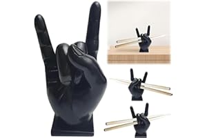 HEVANCIE Drumstick Stand - Resin Rock Hand Drum Sticks Holder, Creative Home Decoration