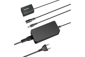 Neewer NP-FZ100 AC-Netzteil und DC-Koppler-Dummy-Akku-Ladegerät-Set, kompatibel mit Sony A1, A9 II, A7R III, A7R IV, A7R V, A7S III, A7 III, A7 IV, A6600, A7C Kameras