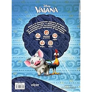 Vaiana (Libro educativo Disney con actividades y pegatinas)
