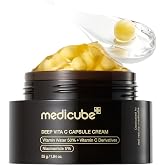 medicube Capsule Cream with Deep Vitamin C | Cream with Vitamin C Capsules, Luminousness and Skin More Even, Texture Moisturi