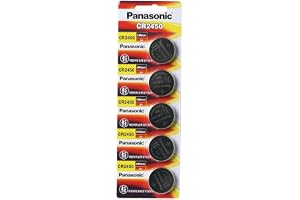 Panasonic CR2450 Lithium Knopfzelle (3°V, in Sichtverpackung)