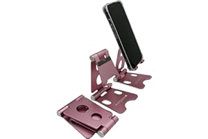 PUTOAHAO Or Rose Support Telephone,Support Téléphone Bureau,Pied pour Telephone,Support Smartphone,Support de Telephone,Support pour iPhone 14 13 12 Pro Max Mini Plus,Huawei,Samsung,Xiaomi