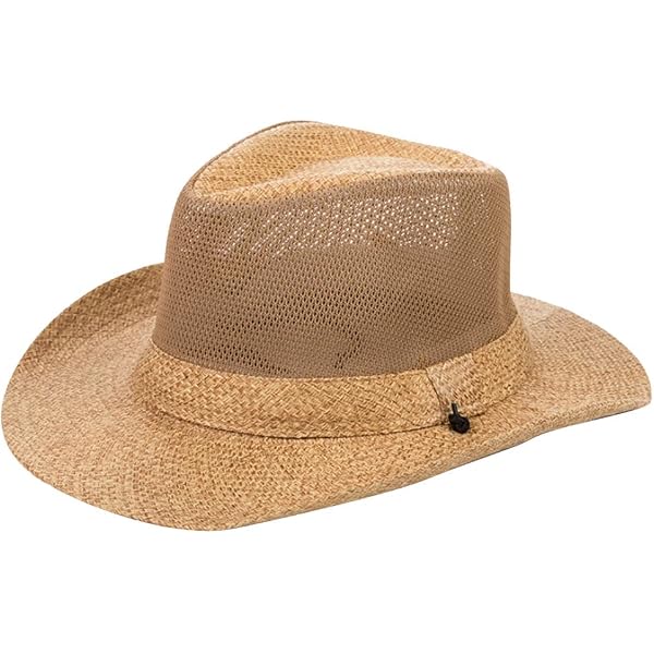 Chapeau Panama Varadero En Paille Naturelle - Fedora Unisexe Style Havana Avec Bandeau Noir