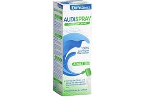 Audispray Adult Soluzione Di Acqua Di Mare Ipertonica Spray Senza Gas Detersione Orecchio 50ml