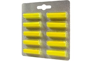 MOHMUS Ambientador con aroma a limón, limón, cítricos, apto para todas las bolsas de aspiradora, 10 unidades, aroma a aspiradora, chips aromáticos, desodorante para aspiradora, accesorios