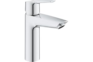 GROHE Robinet de salle de bain, Chromé, Pour le lavabo Taille M