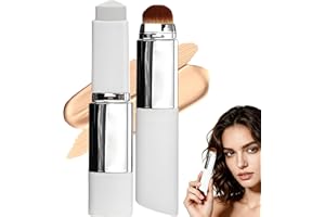 XINCHEN Facelove Foundation Stick mit Pinsel,Color Changing Foundation mit LSF 15, 2026 Neu 2-in-1 Farbwechselnder Fondotinta Coreano,Korean Foun Dation Makeup für Alle Hauttypen - Natürliche Farbe