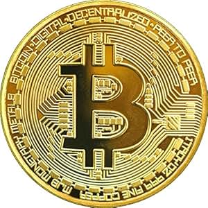 Physische Bitcoin Münze Gold aus Kupfer: Amazon.de