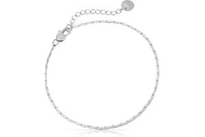 Made by Nami Męska bransoletka ze stali nierdzewnej, srebrna/złota, minimalistyczna bransoletka dla mężczyzn, srebrna bransoletka, filigranowa bransoletka kubańska