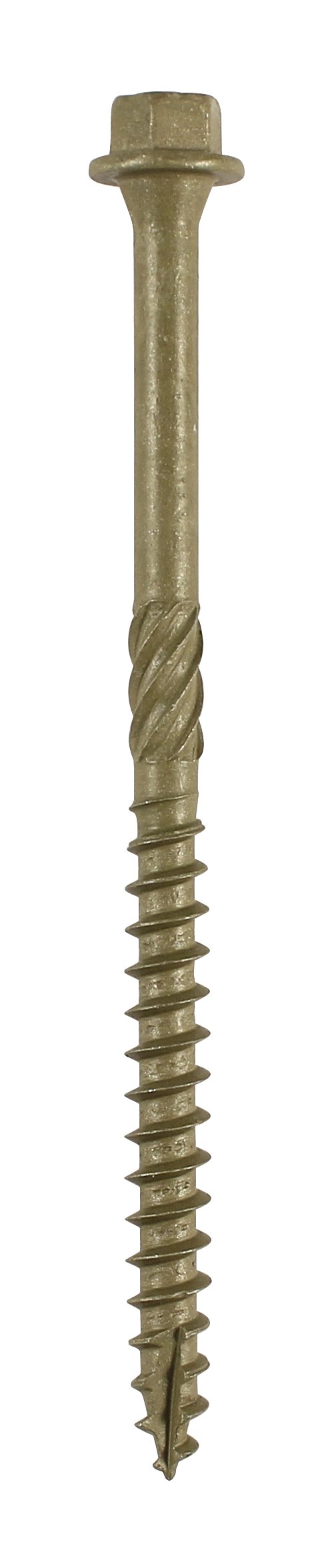 TIMco 100IN Index Hex Head Timber Screw 6.7 x 100 - Organic Green (Box of 50)