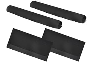 Divono Bicyclette Protege Chaine 4pcs Protection Cadre VTT Bicyclette Protège-Chaîne Protege Cadre Velo Protection Cadre VTT pour Gadre de Vélo/Bicyclette (Size:4pcs)