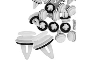 ASYKNM 50 Pièces Clips de Fixation de Voiture Clips de Fixation Universels pour Voiture Rivets en Plastique Bandes de Fixation de Corps pour Panneaux de Porte