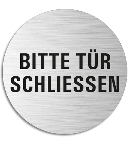 Indigos UG Aufkleber 'Kein Eingang' – 25x7 Cm, Wetterfest & Selbstklebend Für Türen, Wände & Sicherheitskennzeichnung