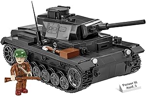 COBI Collezione Storica Seconda Guerra Mondiale Panzer III Ausf. J Tank