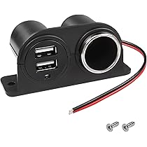 MEIRIYFA Sigarettenaansteker Voor In De Auto Vrouwelijke Socket Verlengkabel 2 Pack Autolader Power 1104362