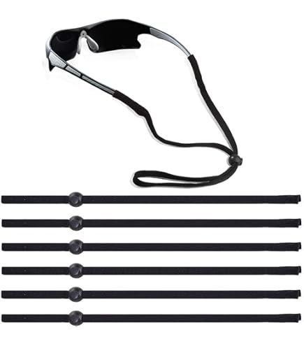 4 Pièces Noir Sangle De Lunettes Universelle, 30cm Cordon