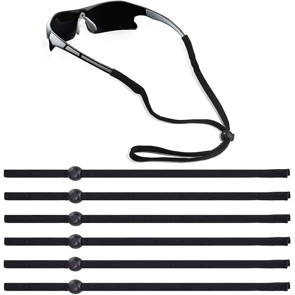 Sangles De Lunettes De Sport - Lot De 5 Cordons élastiques Réglables