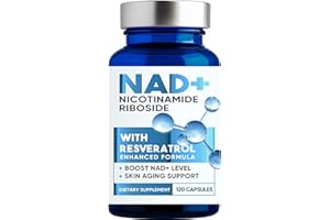 STARKIST Liposomiale Nad+ Integratore 1500MG, Ultra Resistente NAD+ per il Metabolismo Energetico Cellulare, 120PCS