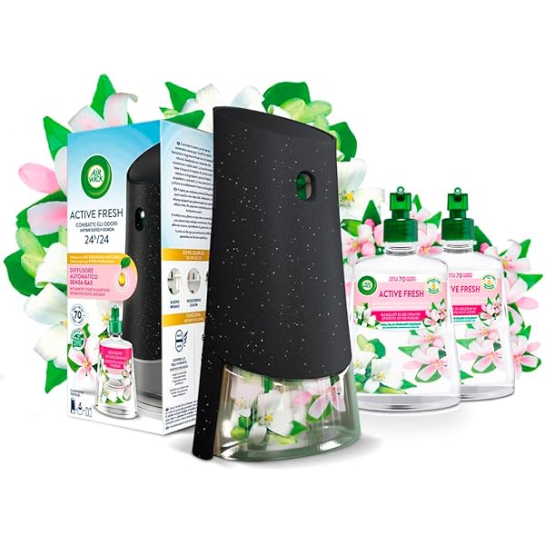 Airwick Freshmatic Profumatore Automatico - Ricarica Vaniglia E Thè Bianco, 2 Pezzi Da 250ml - Foto 11