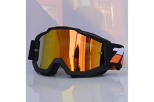 BINCIBH Occhiali Motocross,Occhiali Da Moto Goggles di motocross MTB Occhiali Offor Strada Dirt Bike Caschi moto Goggles Ski Sport Glasses Goggles in mountain bike Occhiali Moto