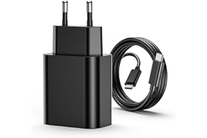 DEESOOCO Cargador 25W de USB C con Cable de Carga USB - C, Carga Rápida para Samsung Galaxy S24/S24+/S24 Ultra/S23/S22/S21/Note20/Z Flip6/Z Fold6, i-Phone 16/16 Pro/16 Pro Max/16 Plus/15, iPad Pro/Mini/Air