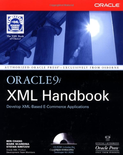 Oracle 9i XML Handbook, w. CD-ROM (Oracle (McGraw-Hill))