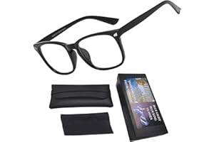 genkigold Occhiali Anti Luce Blu:Migliorano Qualità Sonno,Favoriscono Produzione Melatonina,Alleviano Affaticamento Occhi Digitali,Mal di Testa da Computer,TV,Giochi,Regalo per Donne e Uomini