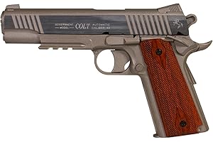 Airsoft-cybergun 180315-colt 1911 Rail Gun Full Metal- C02 Calibre 6mm. 1.1 Julios de Potencia