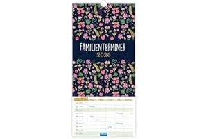 TRÖTSCH - Familienkalender Familienterminer 2026: Wandkalender