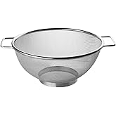Fackelmann Stainless Steel Strainer and Drainer for Draining Pasta and | High quality kitchen strainer for straining and wash