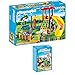 Produktbild PLAYMOBIL® City Life 2-teiliges Set 5568 5573 Kinderspielplatz + Zwillingskinderwagen