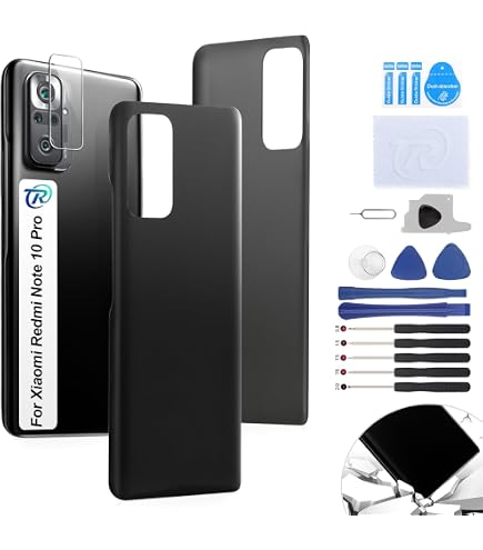 Upscreen Pellicola Hybrid Glass 9H Per Fotocamera Xiaomi Redmi Note 10 Pro/Max - Protezione Trasparente Anti-impronta - 4