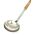 TIJAR® Ladle Spoon, Stainless Steel Spoon for Stirring, Mixing and Cooking, Long Handle Soup Ladle Spoon with Large Bowl Capacity
