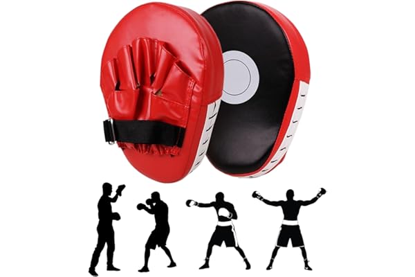 Pao Boxe,Patte d'ours Boxe 1 Paire,pour Kickboxing,Muay Thai,Karaté,Taekwondo,Martial Art,Pads d'entraînement pour Sports de Combat
