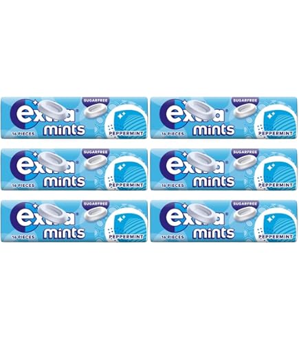 Wrigley's Extra Spearmint Sugarfree Gum - 24 Pack (27g Each) - Fresh Mint