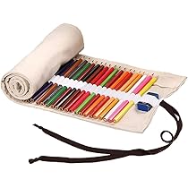 Astuccio Portamatite Rotolabile HICAS - 72 Fori, Tela, Cielo Notturno - Foto 13