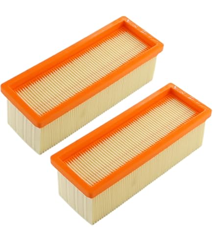 vhbw 2x Filter compatibel met Festool VCP, Turbo II Stofzuiger