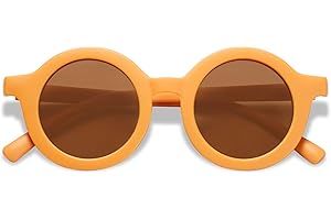 SOJOS Simpatici occhiali da sole rotondi per bambini Girls Boys Protezione UV400 SK5606