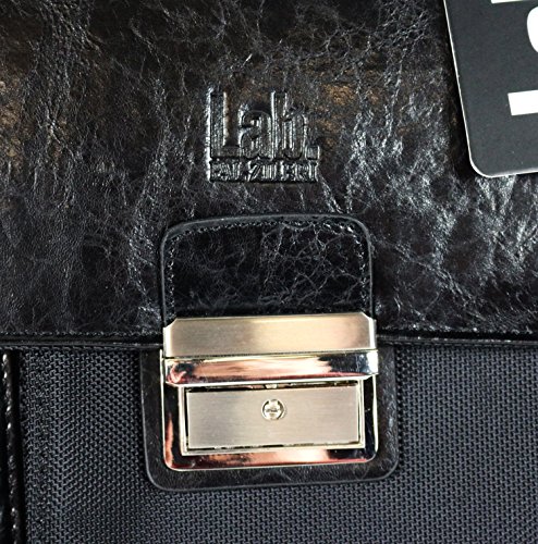 Exclusive Pal Zileri Designer Aktentasche Notebook Business Tasche Bag Leder UVP*259€ PPK1025 / 2 vers Farben - 3