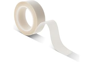 Dimeho Cinta de baja fricción Cinta deslizante para cajones de 19 mm Resistente a la abrasión cajones Resistencia Reducción de ruido y chirridos Ideal para cajones Gabinetes Cortinas Muebles (Blanco)