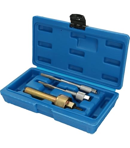 Werkzeug Zum Ausbohren Glühkerzen 22-teiliges Glühkerzen-Ausbohr-Set M8 & M10 – Reparaturwerkzeug Für Mercedes, Audi, VW & Mehr Gewinde Reparatur Set