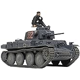 TAMIYA 300035369 1:35 German Panzerkampfwagen 38(t) version E/F(1), faithful copy, model making, plastic kit, crafts,