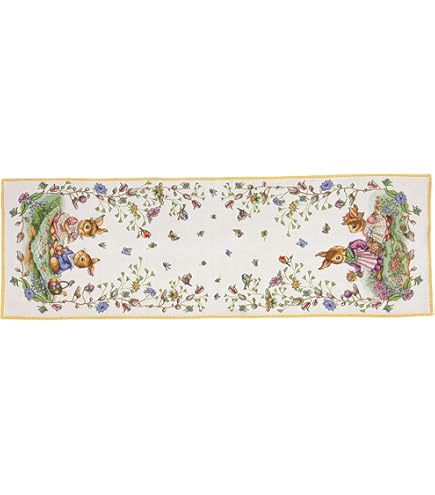 Emily Home Table runner in Gobelin Flora Various Sizes 45x140 cm