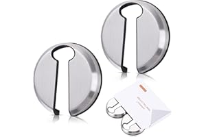 ‎YYDSBAYS YYDSBAYS Wein Folienschneider Kapselschneider für Weinflaschen Edelstahl 2er-Pack, Klingen aus Edelstahl, Folienentferner Entfernt Mühelos die Folie Oben, Geschenk für Weinliebhaber, Silver
